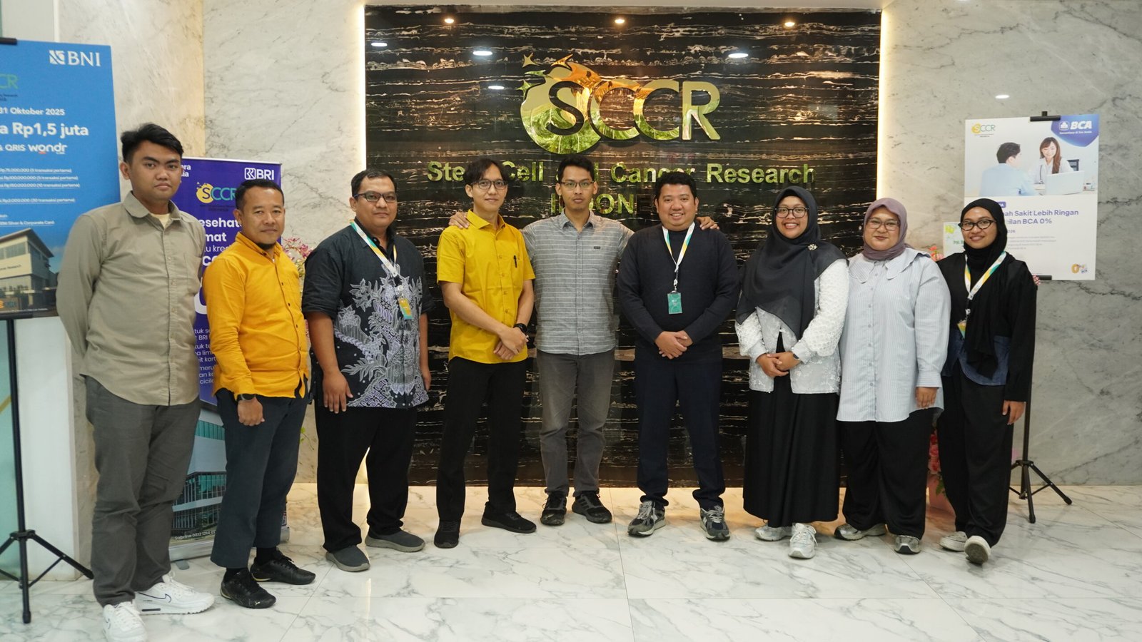 SenusaBio Audience with Stem Cell and Cancer Research (SCCR)